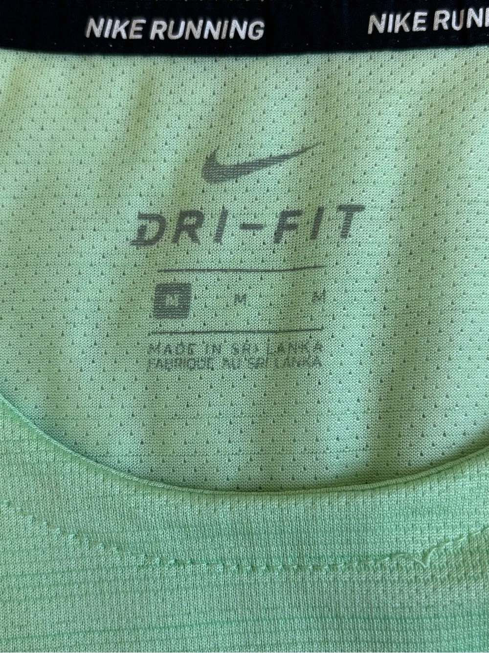 Nike Green Running T Shirt